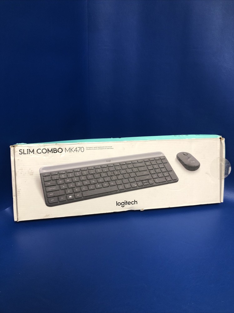 NEW Logitech MK470 Slim Wireless Keyboard and Mouse Combo / IN ORIGINAL BOX