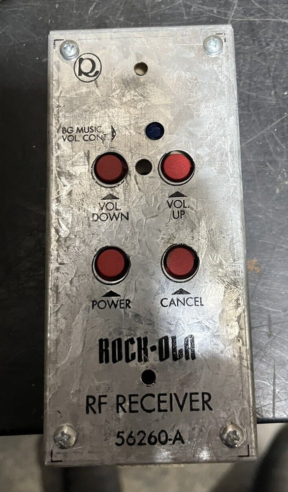 Vintage Rock-Ola Jukebox Wireless RF-Remote Volume Control 56260-A!