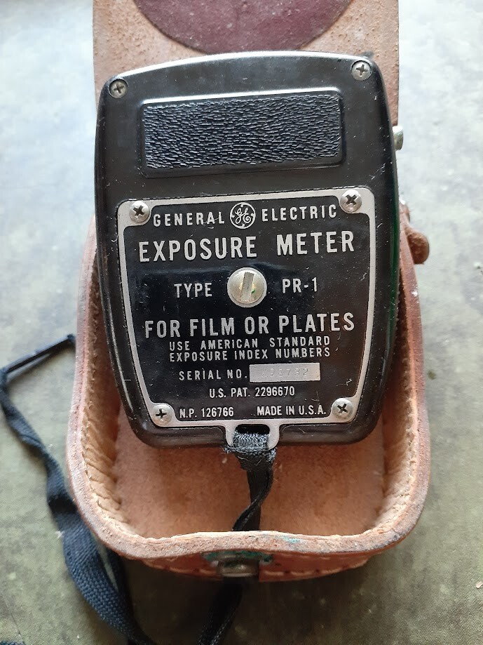 GE Exposure Meter PR-1 with Leather Case