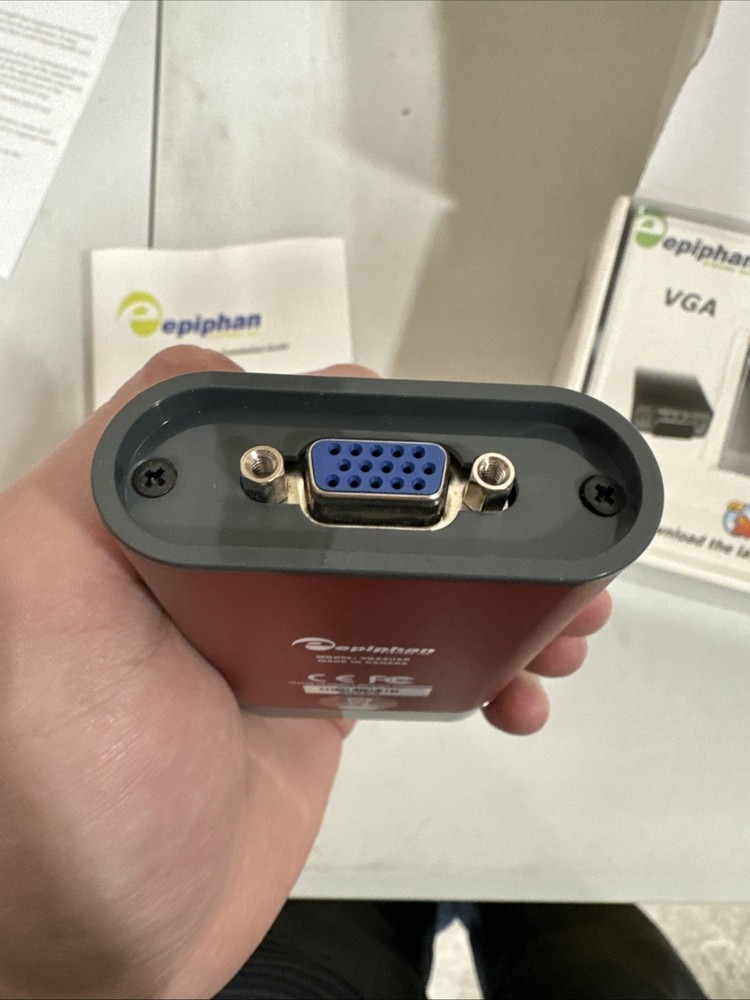 External VGA Capture Device - Epiphan VGA2USB