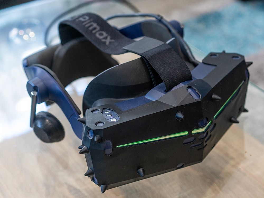 Pimax 5K Super (DMAS Edition) Virtual Reality VR Headset, with cable and Box
