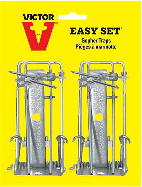 Victor Easy Set Gopher Trap - Model 0611 - 2 Traps Per Package - ADC Nuisance