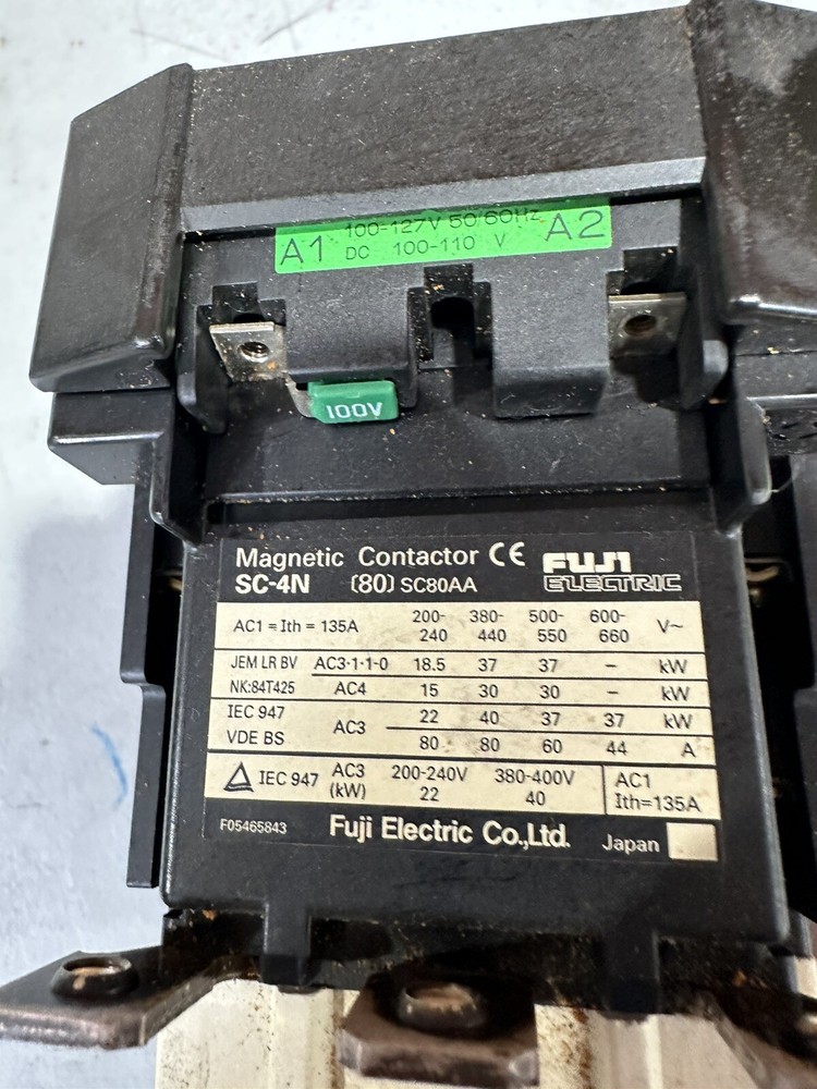 Fuji Magnetic Contractor SC-4N