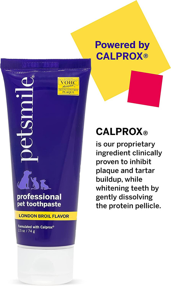 Professional Pet Toothpaste for Cats & Dogs - Only VOHC Accepted Toothpaste - Cl