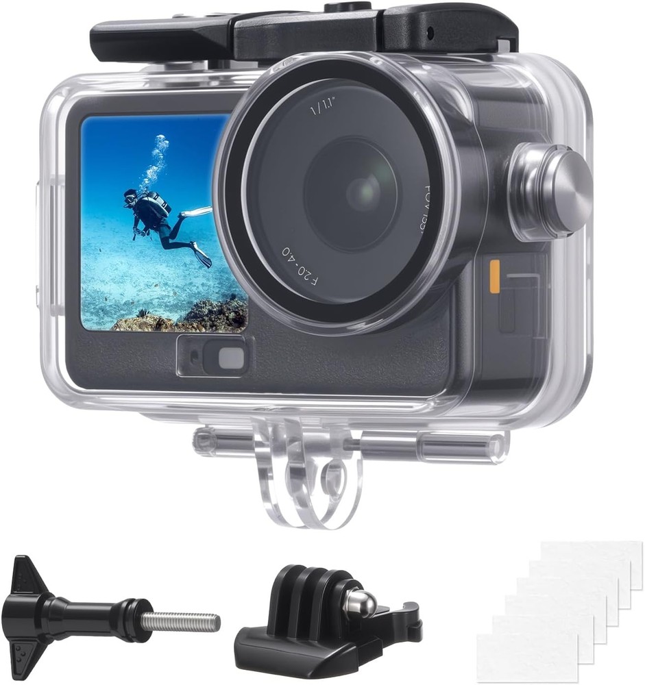 K&F CONCEPT Waterproof Case Underwater Protective Shell for DJI Osmo Action 6
