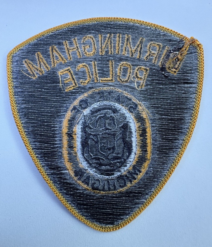 Birmingham Michigan Police Patch