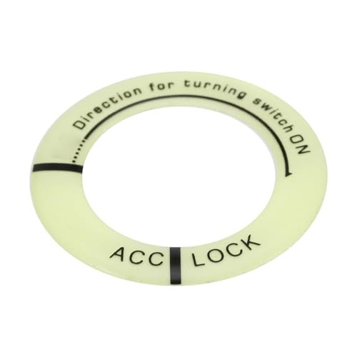 Ignition Switch Decoration Ring, Car Motorcycle Luminous Ignition Switch Key