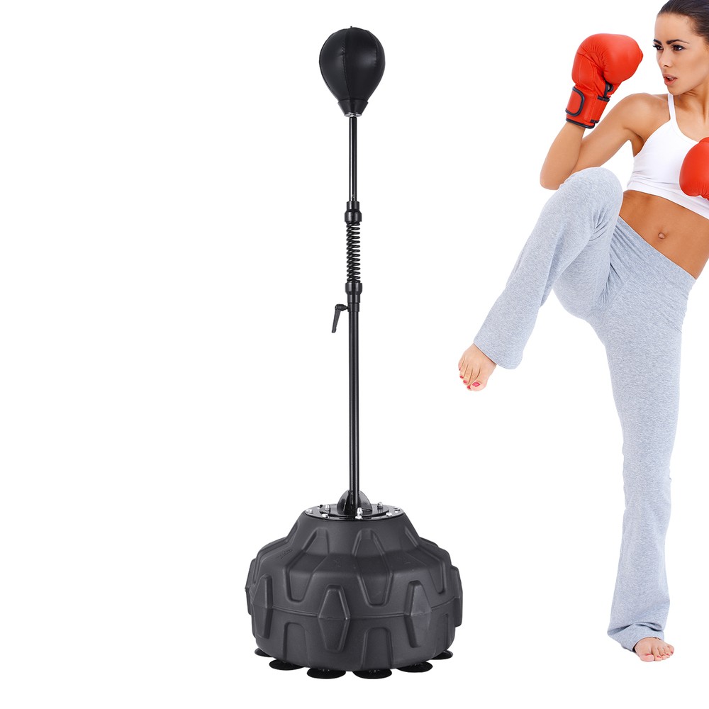 Punching Bag Freestanding Reflex Speed Boxing Bag Training Height Adjustable