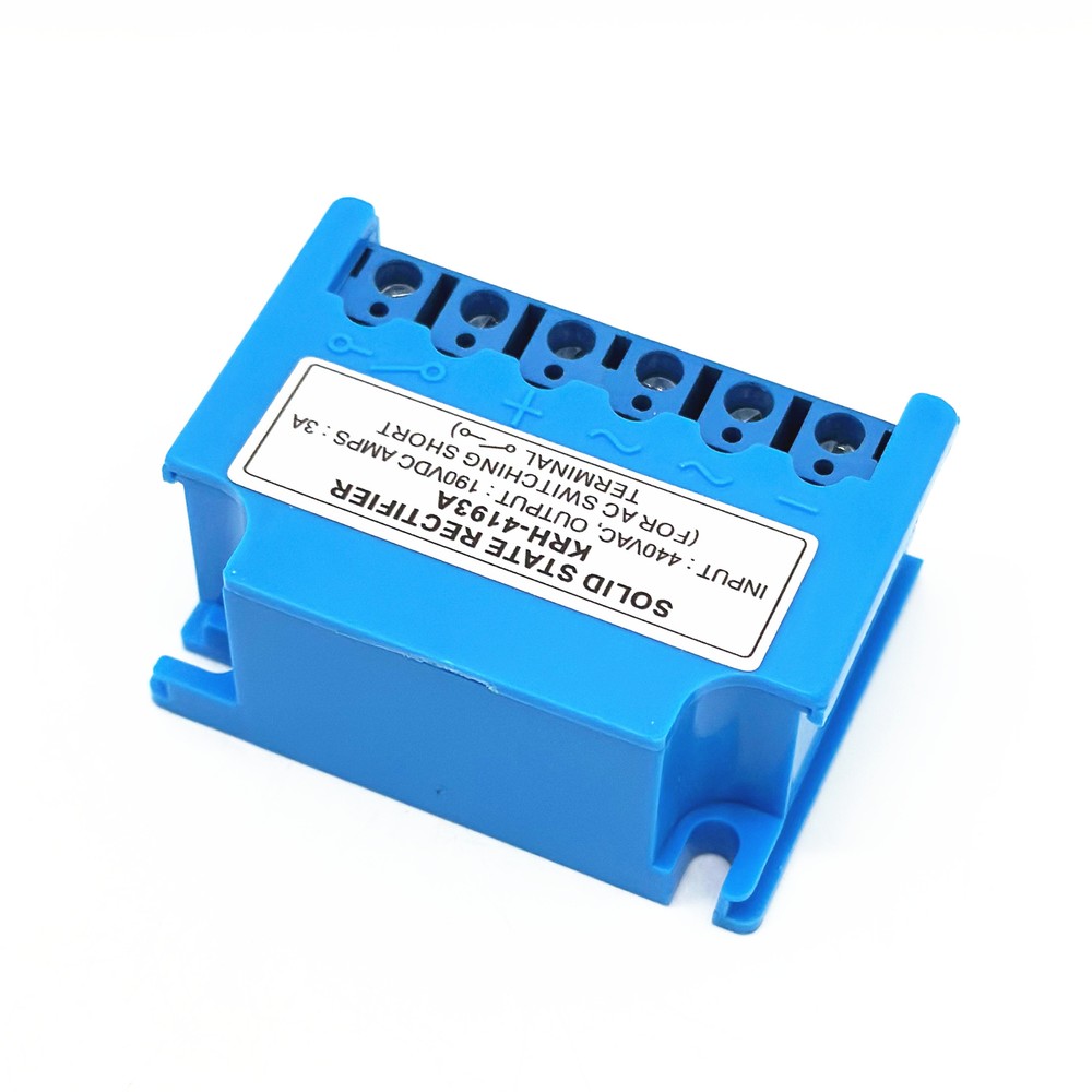 KRH-4193A 440VAC 190VDC 3A SOLID STATE RECTIFIER
