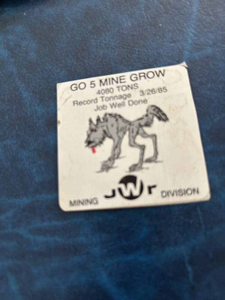 COAL MINING STICKERS Nice Older Coal Company