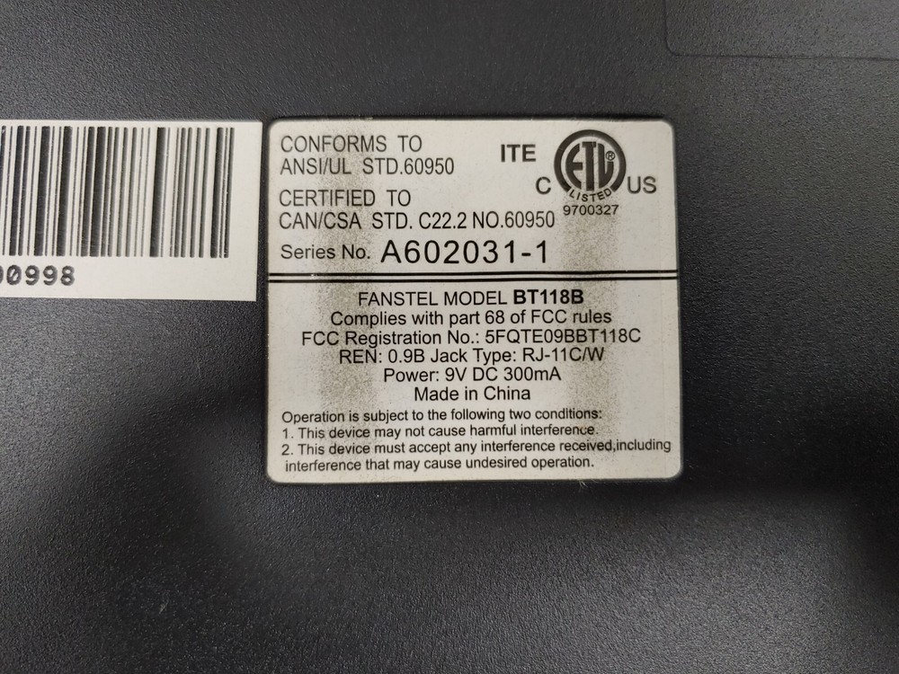 TALKSWITCH TS-400 LCD Corded Business Phone