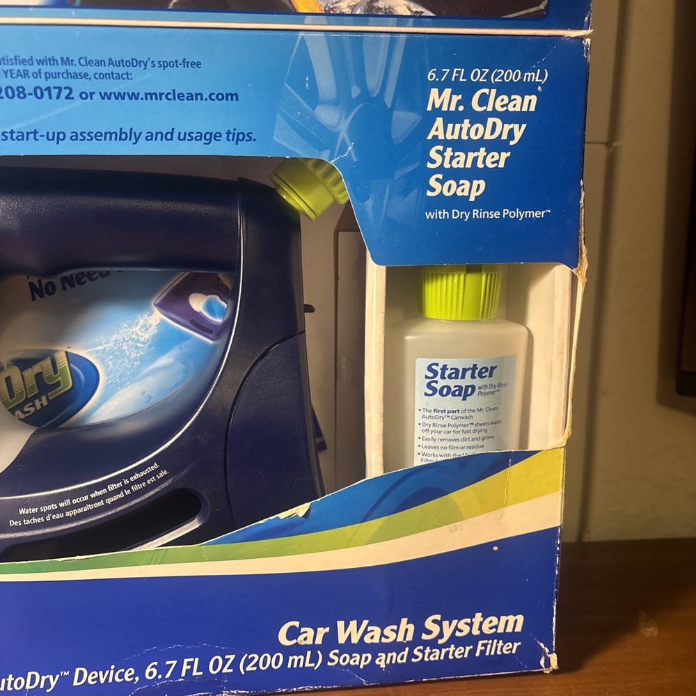 Mr Clean Auto Dry Car Wash System