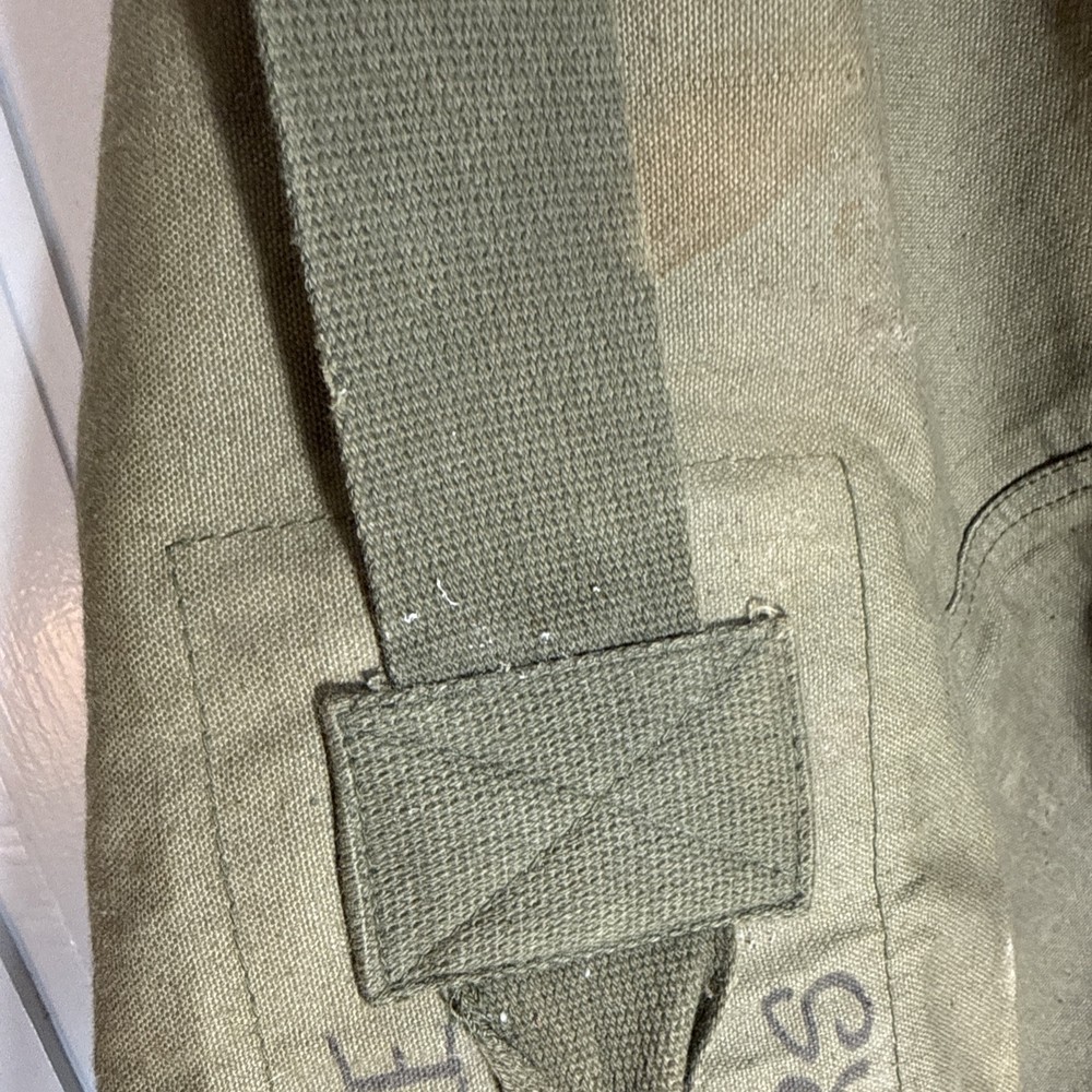 U.S. WWII Era Dufflebag, Top Loading, Clean in good condition