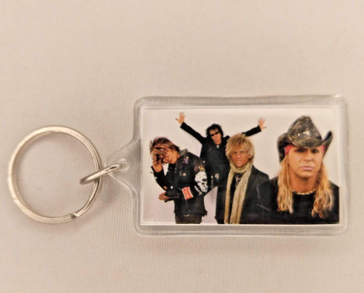 Vintage POISON Live Raw & Uncut Keychain 2008 Cyanide Merch