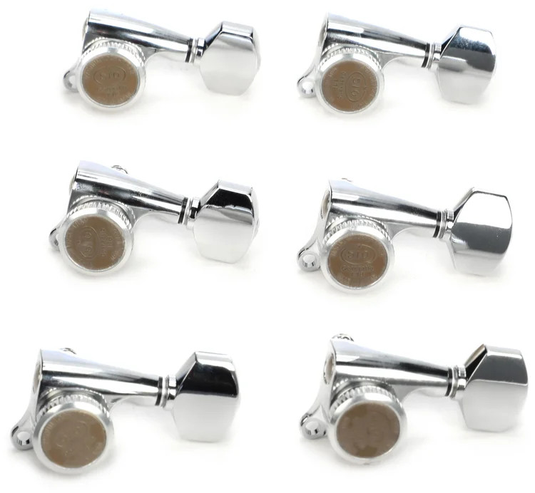 Gotoh SGS510Z-A07 MG-T Locking Tuning Machine Set - Chrome X