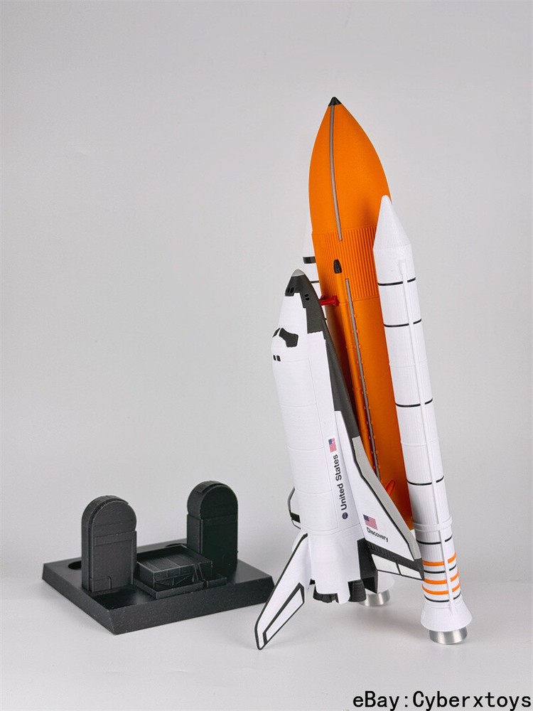 1:200 Scale NASA Space Shuttle Model Painted Finished