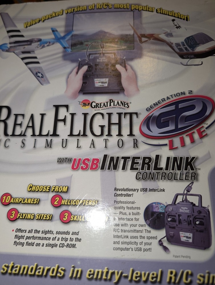 real flight rc simulator generation 2 lite preowned