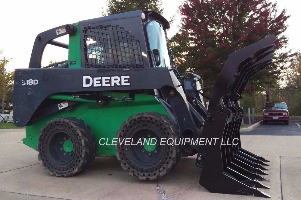 NEW 72" SEVERE-DUTY ROOT GRAPPLE RAKE ATTACHMENT Skid-Steer Loader Clam-shell 6'