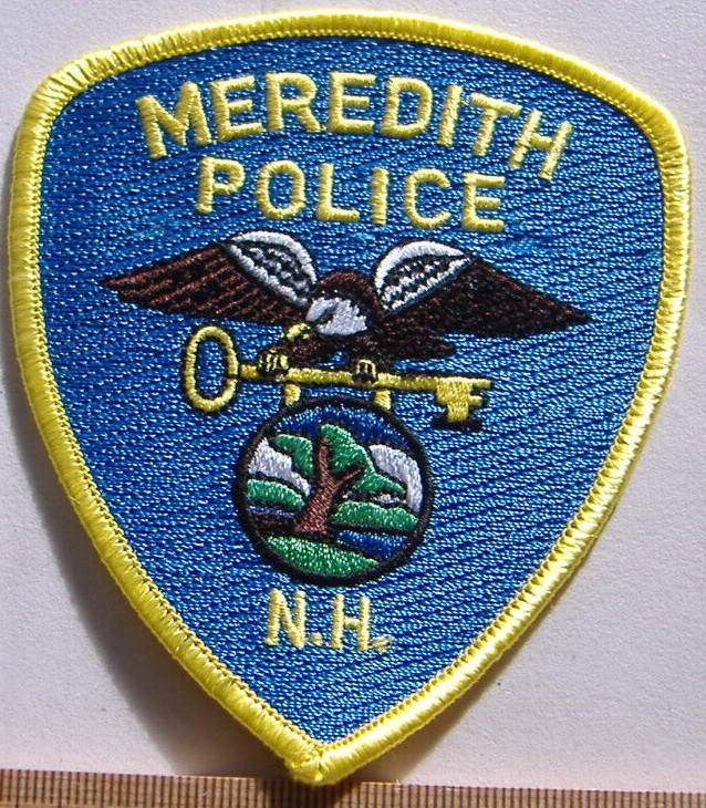 MEREDITH  POLICE  NEW HAMSHIRE   FABRIC   PATCH
