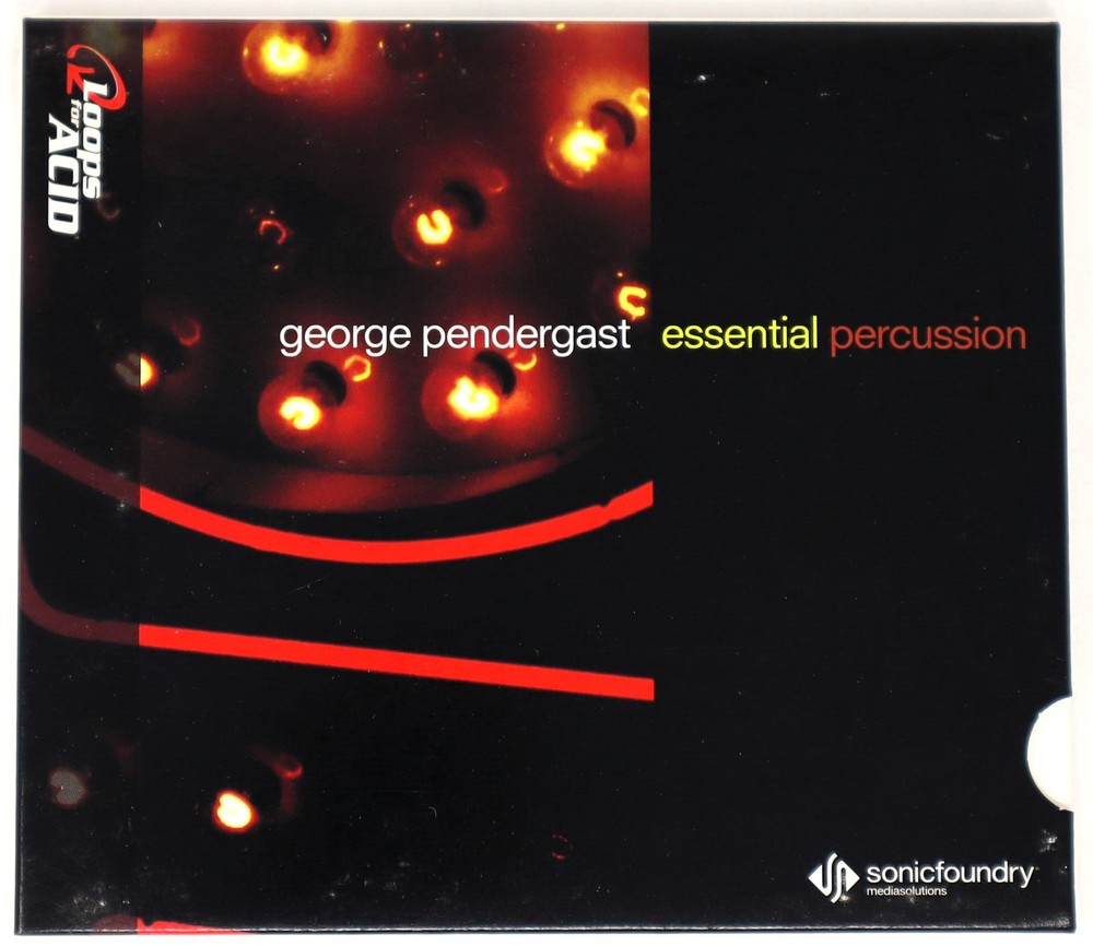 Sonic Foundry Essential Percuss Loops For Acid Sample/Sound Library/Sampling CD
