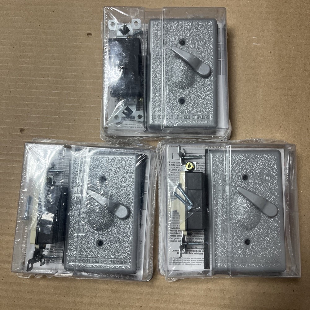 Red Dot CCT-1-20 Switch Covers & Devices Vertical Single Pole 20A (3PK)