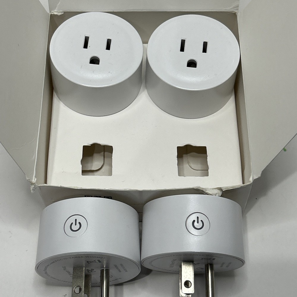 BLE Smart Plug Compatible with Amazon Alexa Echo Pack of 4