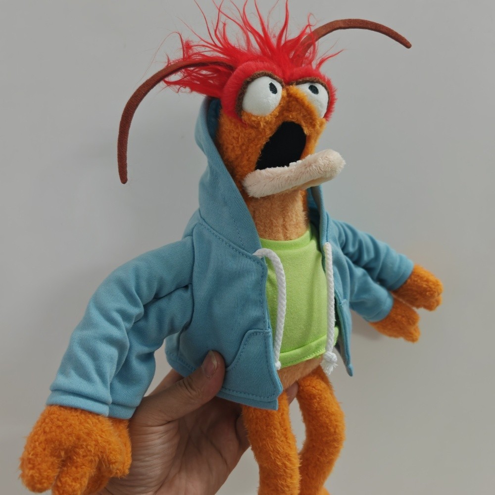RARE The Muppets Pepe The King Prawn Soft Toy Plush 14 Inches plush toy doll