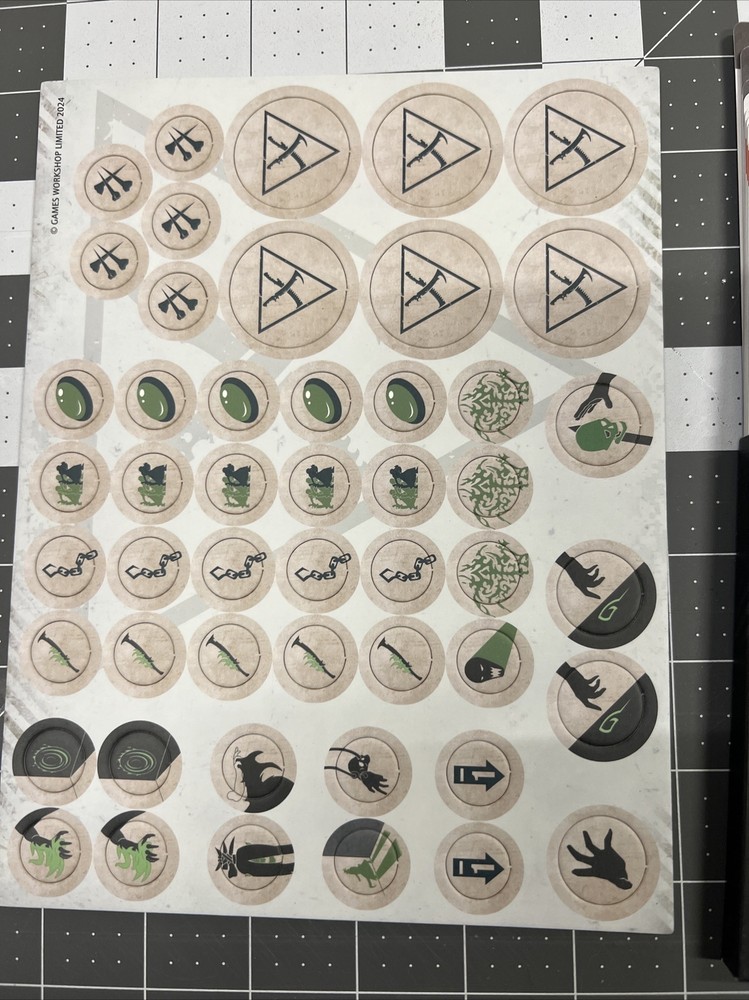 MANDRAKE Warhammer 40K Kill Team Nightmare NEW Data Cards &Tokens