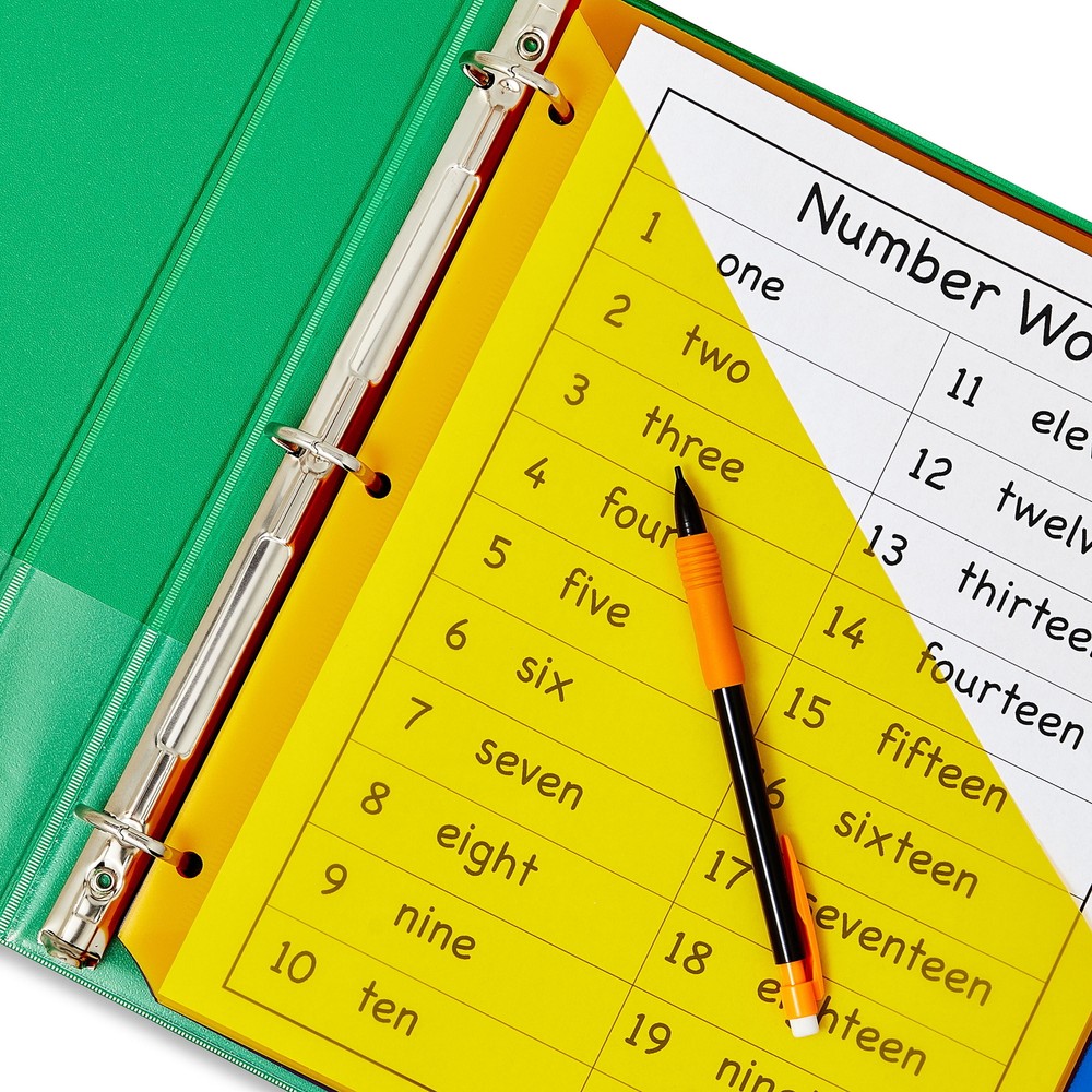 Pen+Gear Durable View 1" D-Ring Binder, White, 4 Count