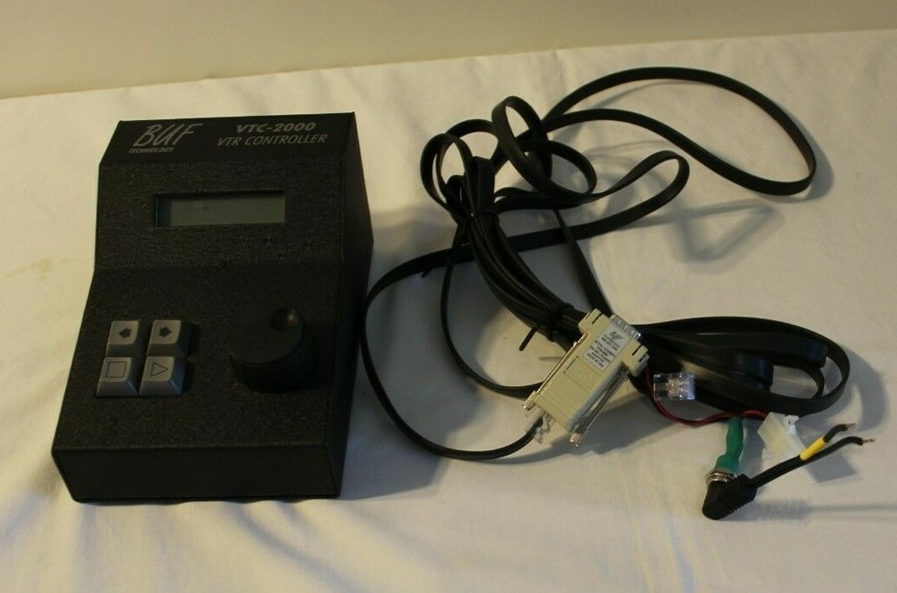 BUF Technology VTC-2000 VTR-Controller Compact Table Top Unit