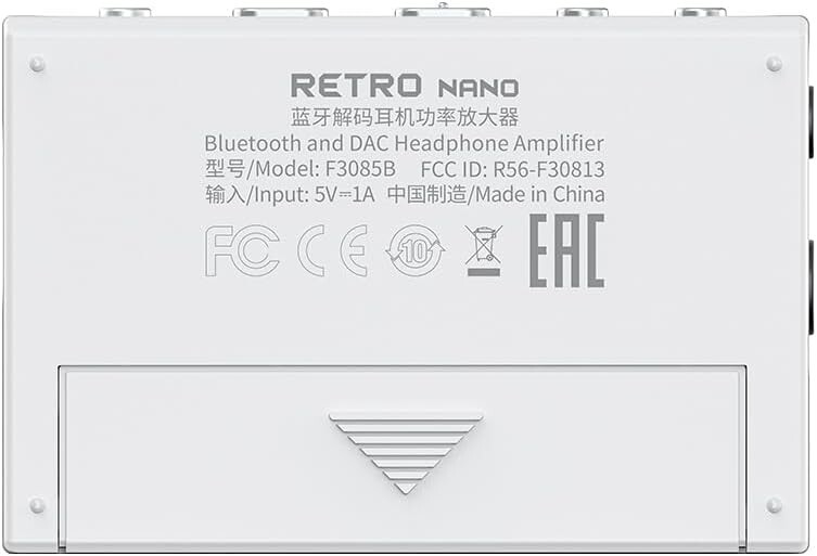 FiiO/Snowsky Retro Nano Bluetooth USB DAC AMP w/3.5mm & 4.4mm Output (White)