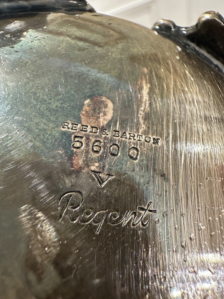 Vintage Reed & Barton 5600 V Regent SilverPlate Water Pitcher