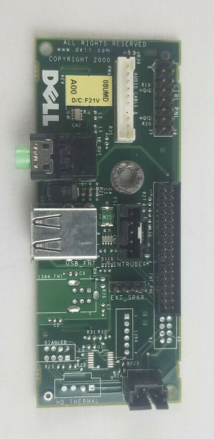 Front Panel USB Audio Board 08UMD DELL Optiplex GX 150 4200 8200 Desktop