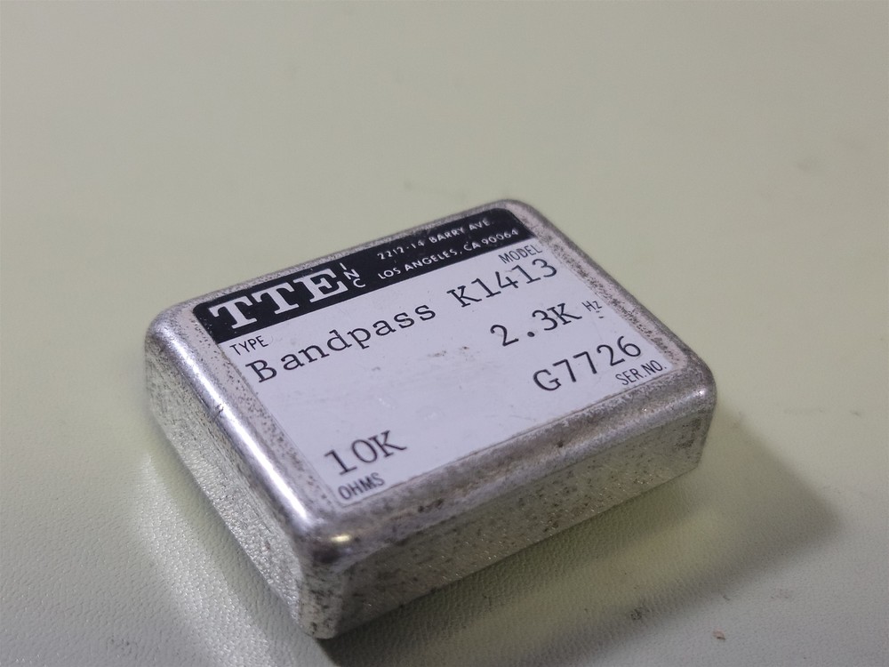 TTE K1413 Bandpass Filter , 2.3KHz