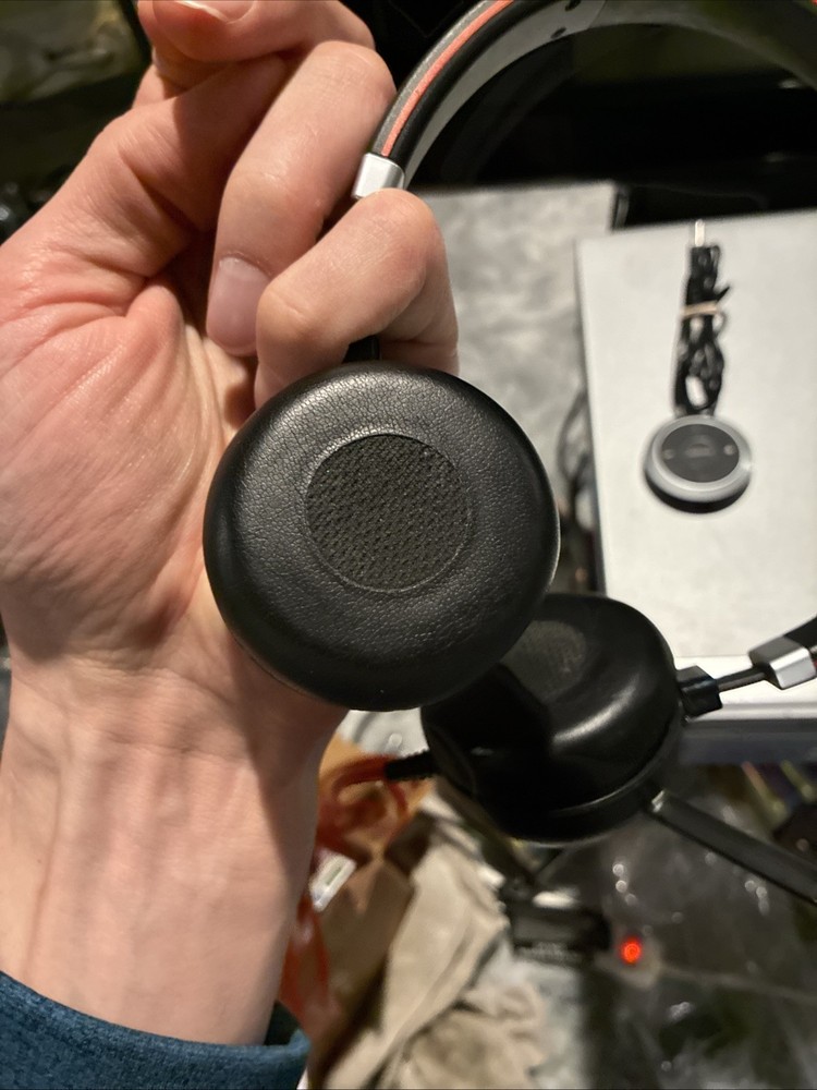 Jabra Evolve 40 Wired Stereo USB Headset HSC017 W/ Controller ENC010