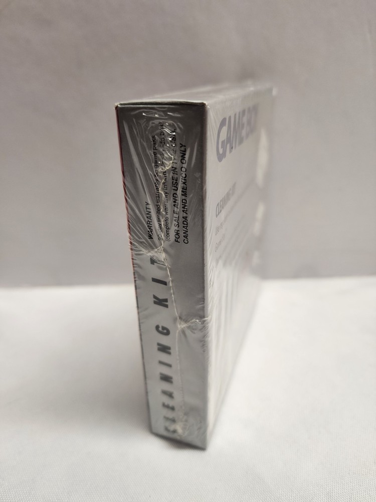 NINTENDO GAME BOY VIDEO CONSOLE CLEANING KIT NEW SEALED