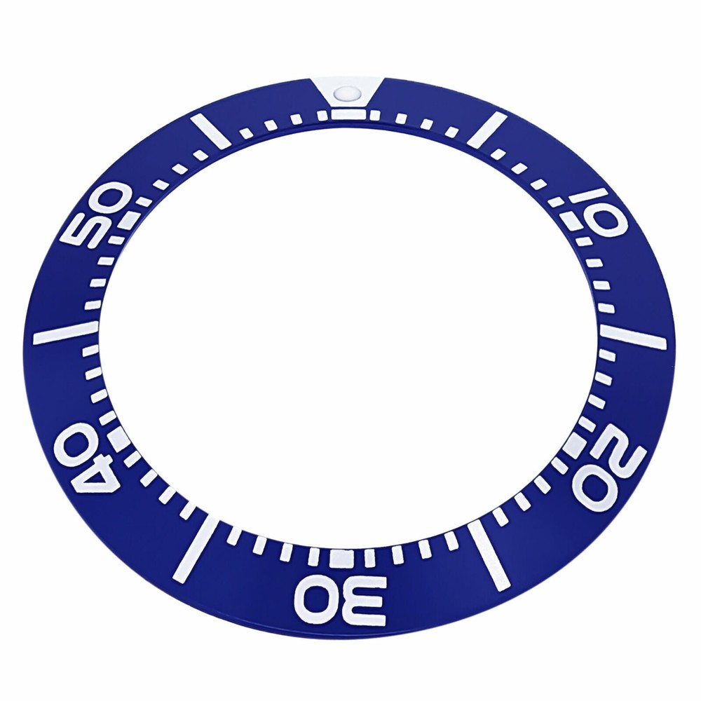 REPLACEMENT BEZEL INSERT BLUE FOR WATCH 38.50MM X 29MM