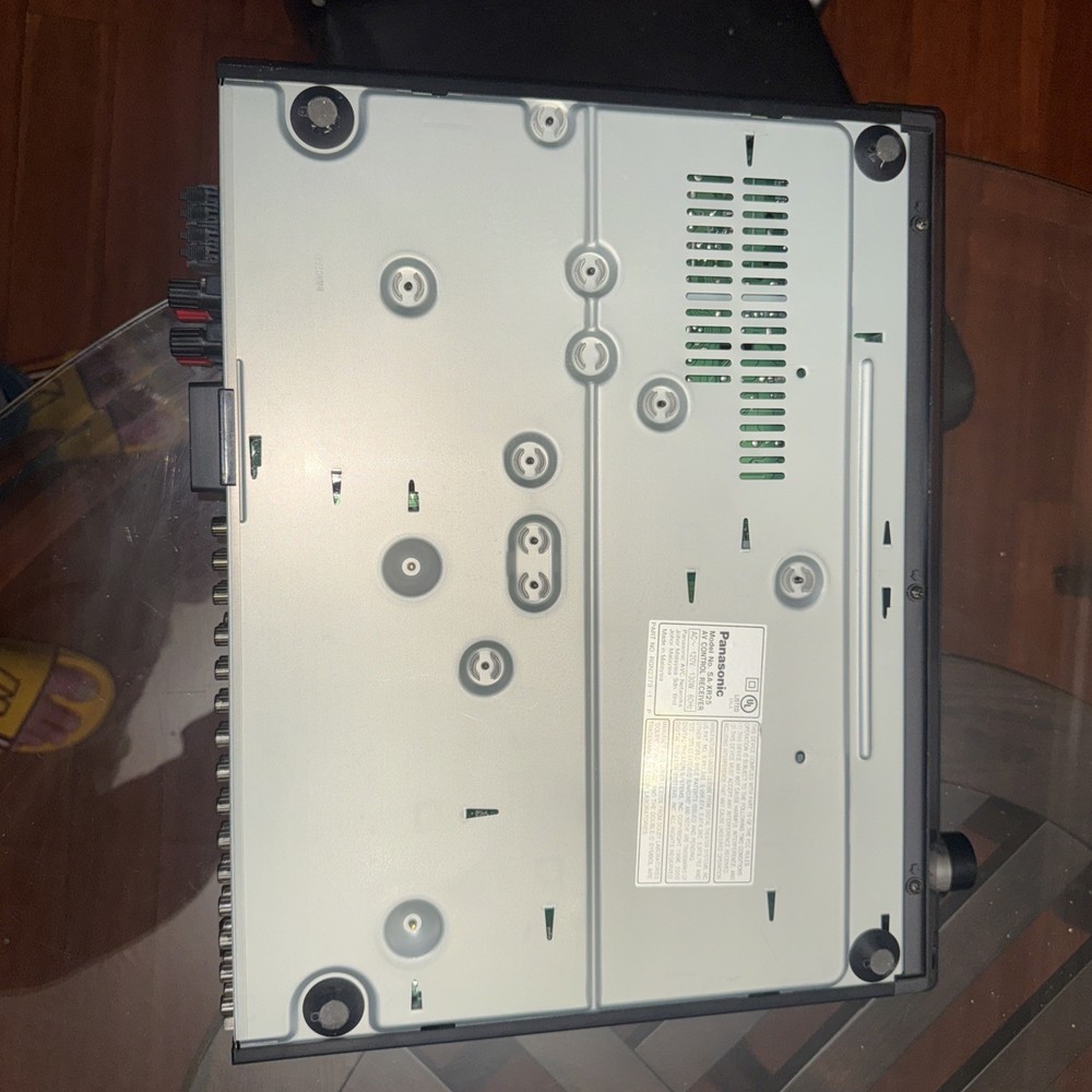 Panasonic AV Control Receiver Model SA-XR25 & Remote & power cable