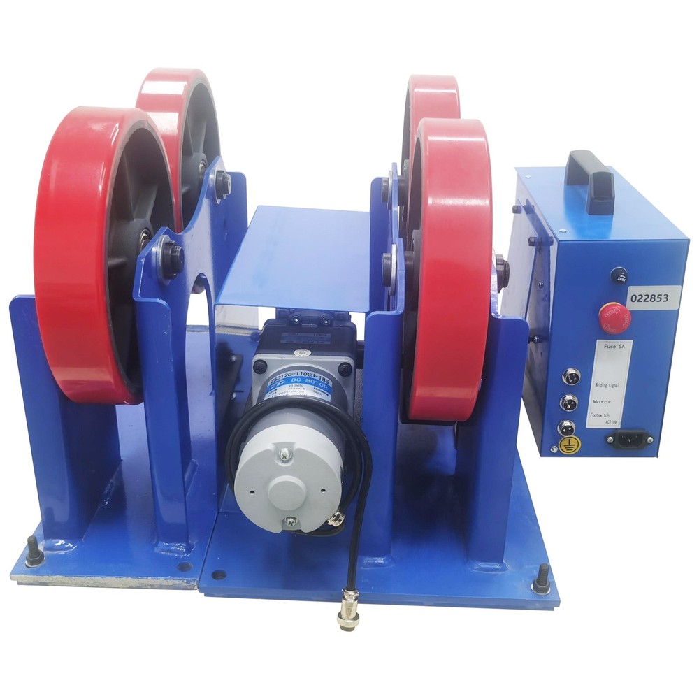 1T Timer-Controlled Welding Turning Roller Welding Roller Positioner 20-800mm