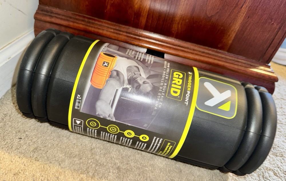 TRIGGERPOINT GRID 1.0 FOAM ROLLER BLACK/GREEN