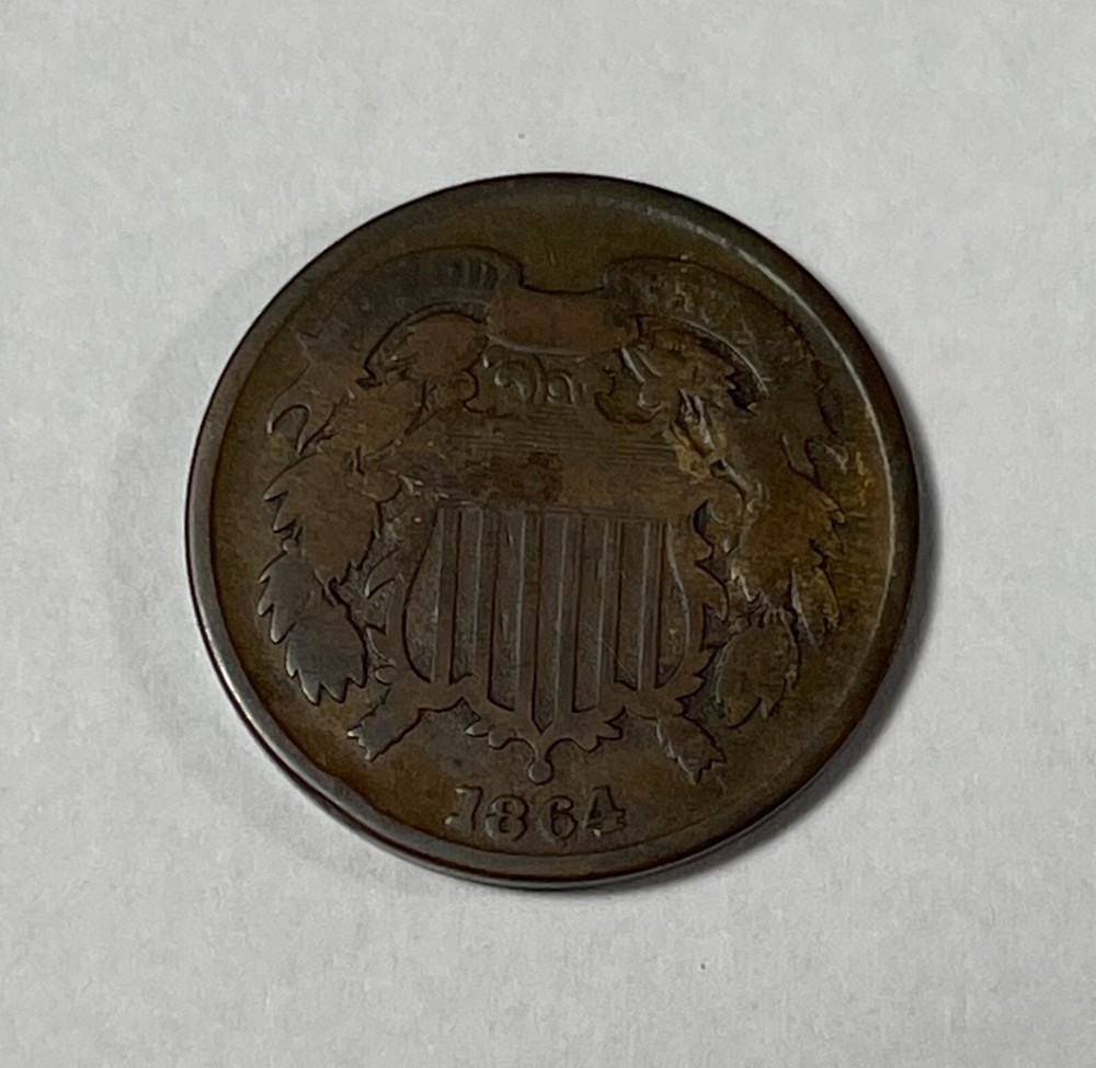 1864 2C (#17689) VG