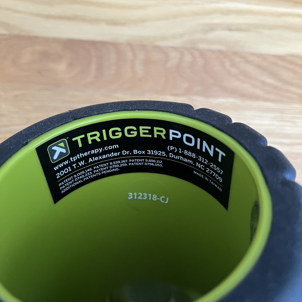 TriggerPoint The Grid Black Foam Roller - Black 13"
