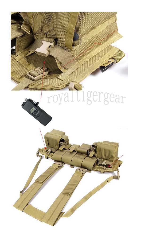 FLYYE LBT 1961A Chest Rig Plate Carrier Vest – Ranger Green OD Khaki