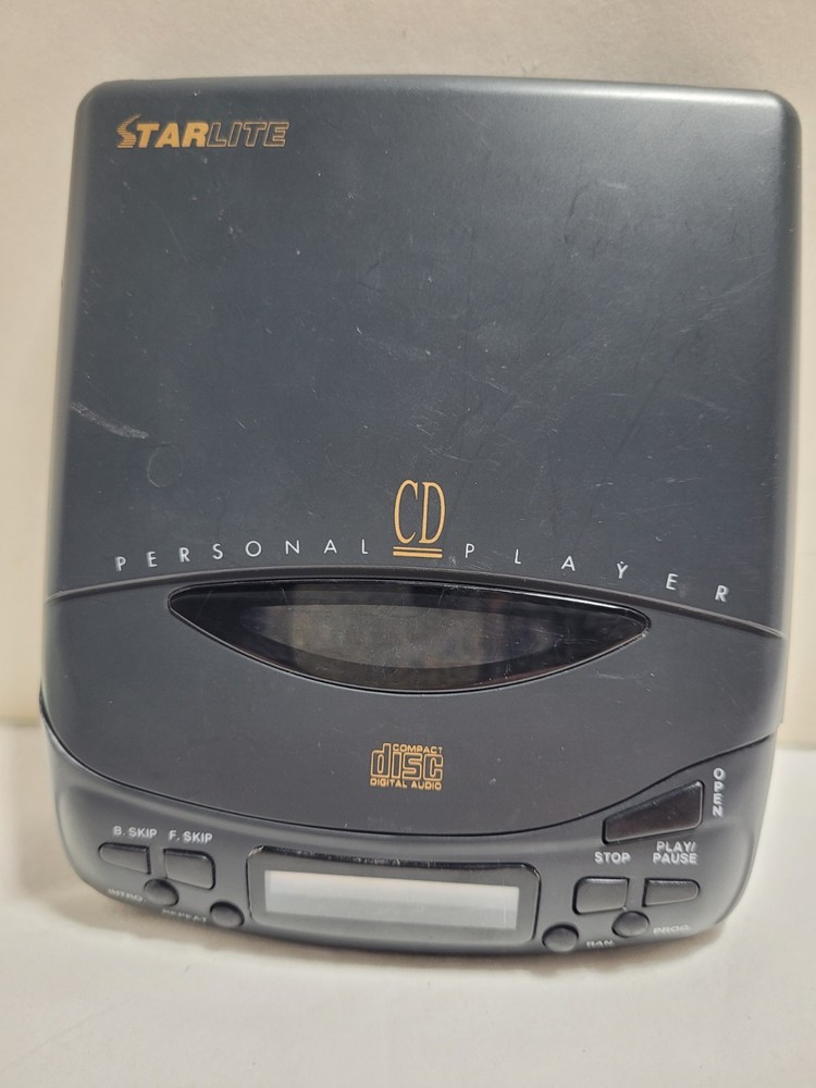 Starlite CD-102 Portable Compact Disc Player Works
