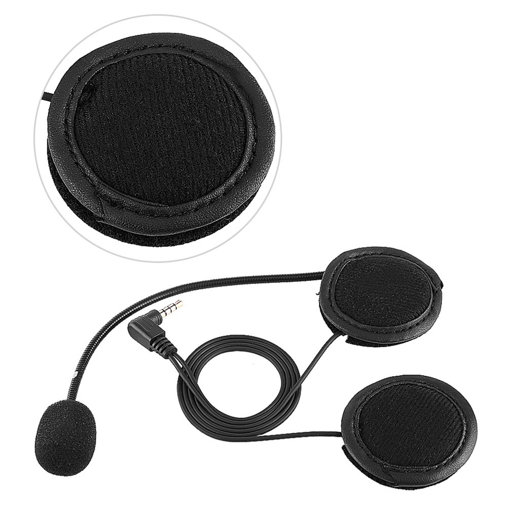»Motorcycle Headphone Microphone Intercom 3.5mm Jack Plug V4 / V6 Compatible