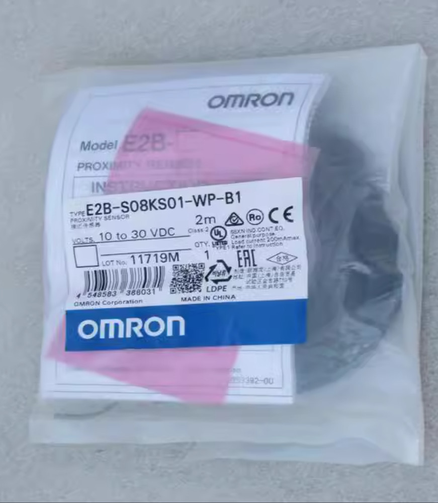 1PC New Omron Proximity sensor E2B-S08KS01-WP-B1 2M #LL