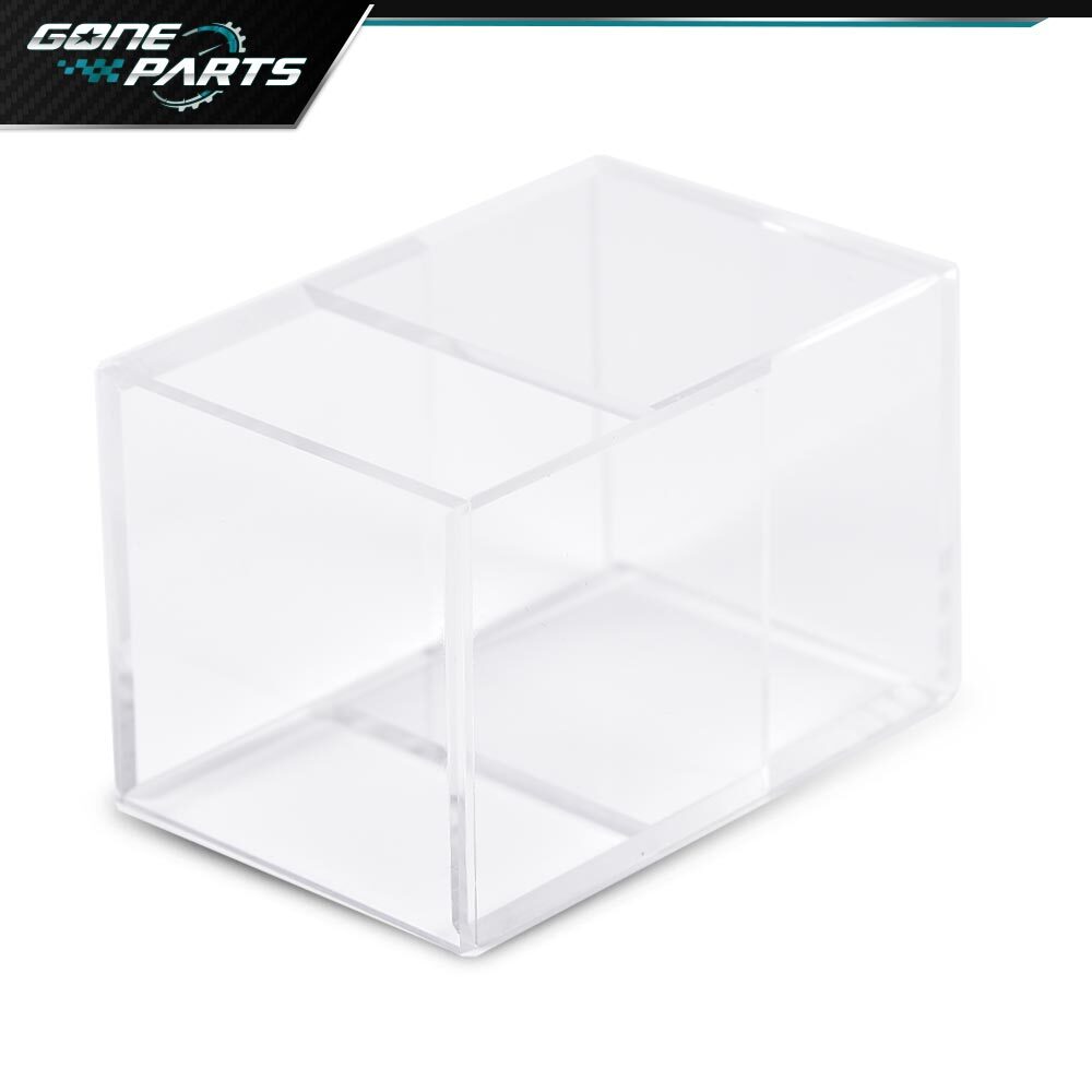 Golf Ball Display Plastic Clear Case Cube Square Stackable Holder Autograph