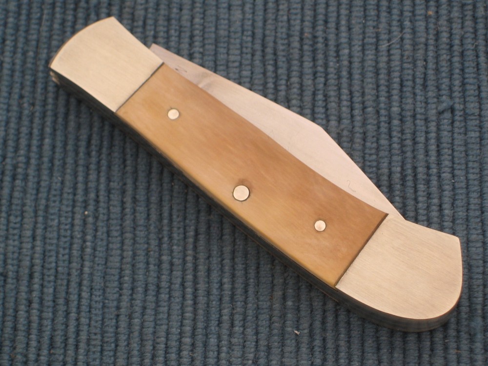 Rick Nowland Handmade 2-Blade Small Trapper
