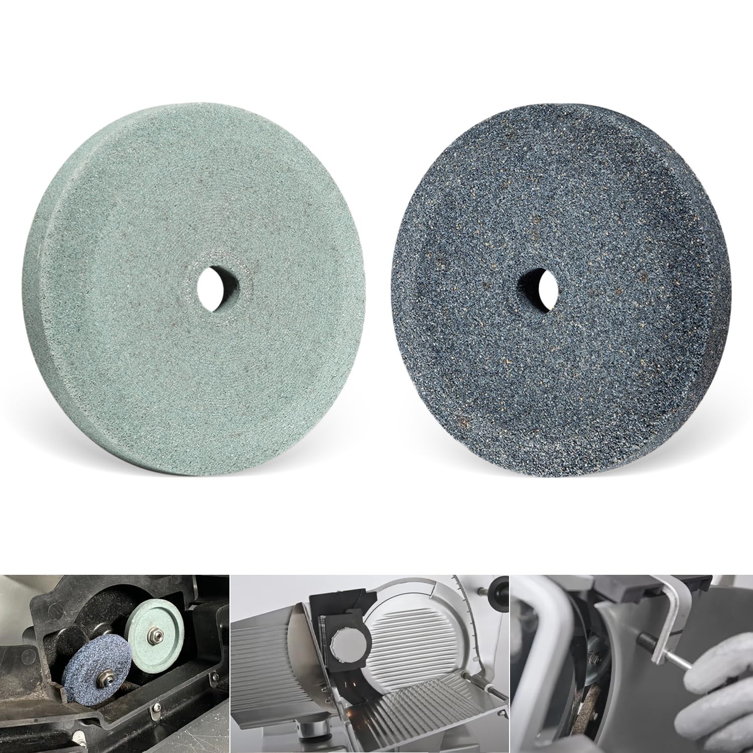 Sharpening Stone For Bizerba Slicers All Models, Grinding and Truing Stone Set