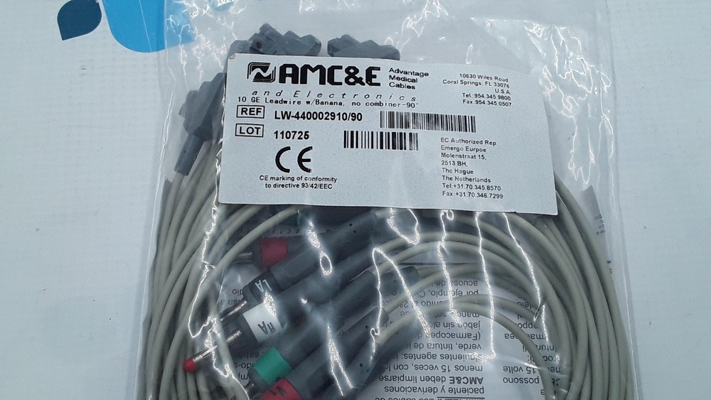 AMC&E 10 GE Leadwire REF LW-440002910/90